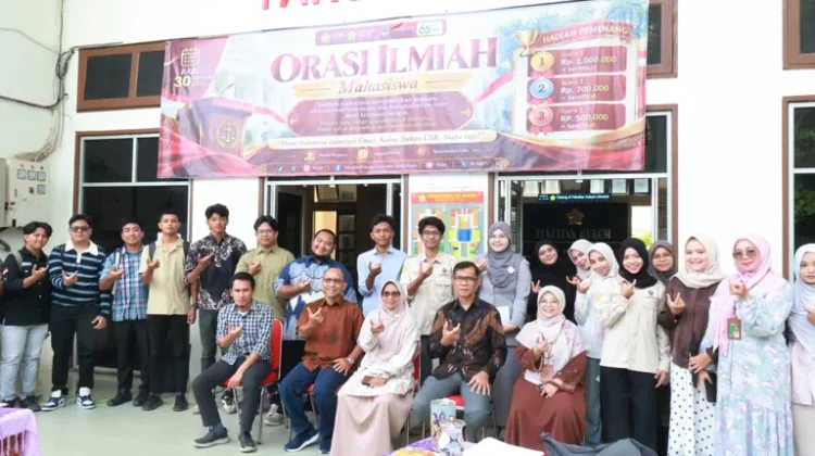 FH USK Gelar Lomba Orasi Ilmiah Mahasiswa dalam Rangka Milad ke-65 USK