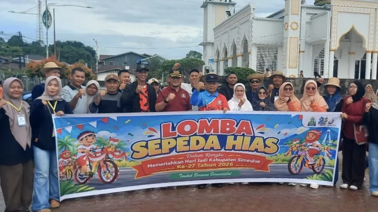 CFD Simeulue Jadi Ruang Publik, Wabup Ajak Warga Jaga Kebersihan