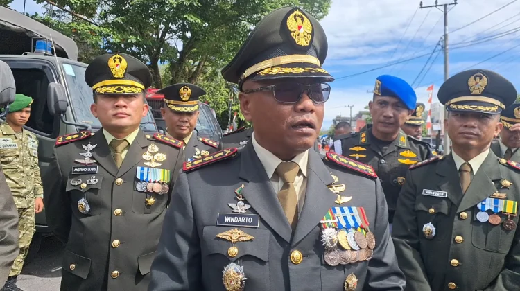 HUT ke-81 TNI, Danrem 012/TU Tegaskan Komitmen TNI Bersama Rakyat