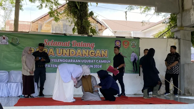 Enam Terpidana Eksekusi Cambuk, Satu Tertunda karena Sakit
