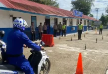 Polres Aceh Barat Gelar Pelatihan Safety Riding