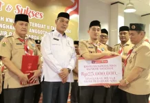 Bantuan Kemanusiaan Pramuka Perkuat Ketangguhan Aceh Barat