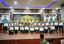 Mahasiswa STIK-PTIK Tuntaskan Pengabdian di Nagan Raya