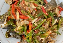 Ikan Nila Goreng Tumis Cabai Hijau Jadi Primadona saat Berbuka Puasa