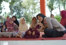 Mahasiswa STIK Gelar Trauma Healing bagi Anak Yatim Piatu di Meulaboh