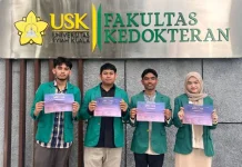 Mahasiswa FK USK Raih Juara I Scientific Poster Competition SARCOMA