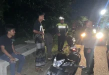 Polres Aceh Jaya Intensifkan Patroli Cegah Balap Liar di Calang