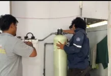 Tim Mahasiswa Berdampak UTU Pasang Tiga Unit Alat Air Siap Minum di Bener Meriah