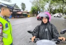 Satlantas Polres Simeulue Edukasi Masyarakat Tertib Berlalu Lintas