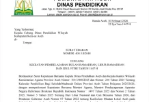 Disdik Aceh Terbitkan Edaran Pembelajaran Ramadhan 1447 H