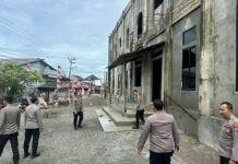 Mahasiswa STIK Lemdiklat Polri Cek Infrastruktur Meunasah di Aceh Barat