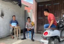 Polsek Trumon Timur Sampaikan Himbauan Kamtibmas pada Masyarakat