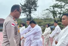 Usulan Kenaikan Pangkat, Polres Simeulue Gelar Tes Urine dan Ujian Bela Diri