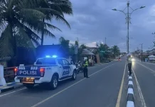 Patroli Subuh, Satlantas Polres Aceh Barat Antisipasi Balap Liar