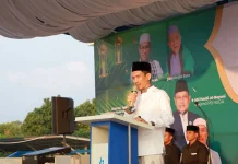 Bupati Aceh Barat Hadiri Pelantikan PW HUDA di Dayah Ruhul Qurani