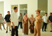 Bupati Aceh Barat Dampingi Sekda Aceh Tinjau RS Regional Meulaboh
