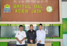 RRI Meulaboh Audiensi Dengan Badan Baitul Mal Aceh Jaya