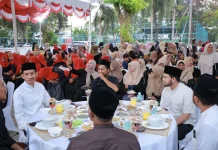Bupati Aceh Barat Buka Puasa Bersama Santri MABAB