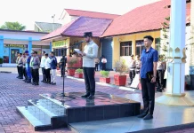 Polres Aceh Jaya Gelar Apel Pasukan Operasi Ketupat Seulawah 2026