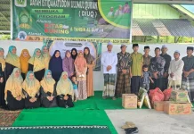 Ikatan Istri Karyawan BSI Meulaboh Santuni Santri Yatim