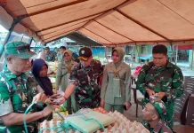 Kodim 0115/Simeulue Gelar Bazar Ramadhan jelang Idul Fitri