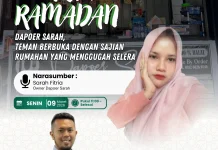 Dapoer Sarah Menu Berbuka Puasa yang Homey dan Terjangkau