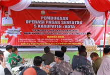 Sekda Kurdi Membuka Operasi pasar serentak