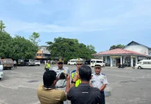 Jasa Raharja Meulaboh Aktif Tingkatkan Keselamatan Mudik Lebaran