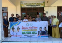 Anak Yatim di Aceh Barat Terima Santunan jelang Lebaran