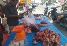 Harga Daging Hari "Meugang" di Aceh Barat Rp180 Ribu Per Kilogram