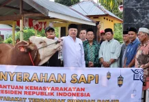 TRK Salurkan Bantuan Daging Meugang Presiden Kepada Warga Terdampak Bencana