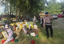 Polres Aceh Barat Intensifkan Pengamanan di Kuala Bubon Selama Libur Lebaran