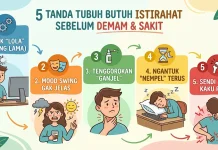 Tanda Tubuh Kamu Butuh Istirahat sebelum Demam