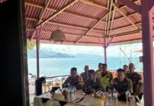 Polres Aceh Selatan Ikuti Zoom Meeting Anev Siskamtibmas