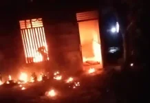 Sekelompok OTK Bakar Rumah Warga Simeulue