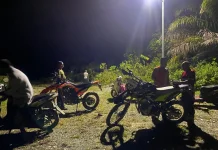 WRU BPBD Aceh Barat Halau Gajah Liar di Permukiman Trans Lango
