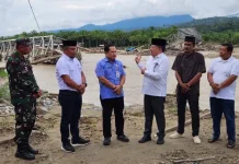 Bupati Nagan Raya Harapkan Pemerintah Pusat Segera Bangun Jembatan Putus