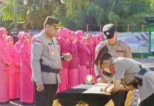 Kapolres Aceh Barat Pimpin Sertijab Sejumlah Pejabat