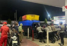 Polres Aceh Jaya Intensifkan Patroli Malam KRYD Operasi Ketupat 2026