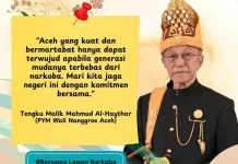 Teungku Malik Mahmud Al Haythar Mengajak Generasi Muda Perangi Narkoba
