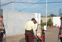 Sat Samapta Nagan Raya Amankan Objek Vital PLTU 3-4 PT MPG