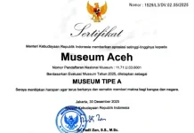 Museum Aceh Raih Predikat Museum Tipe A