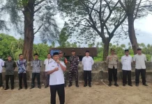 Wabup Simeulue Pimpin Apel Gabungan Pasca Idulfirti di Simeulue Cut