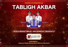 Ustad Habibi Ramaikan Ceramah Agama di Meulaboh