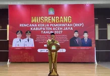 Bupati Aceh Jaya Buka Musrenbang RKPK 2027