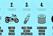 Berikut 5 Penyebab Motor Boros BBM