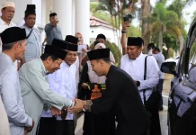 Bupati TRK Sambut Tengku Habibi