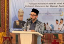 Wakil bupati Aceh Barat Pesijuk Jemaah Calon Haji