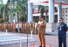 Sekda Nagan Raya Tekankan Kedisiplinan Terhadap ASN