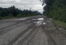 Warga Keluhkan Jalan Meulaboh-Geumpang Rusak dan Berlubang